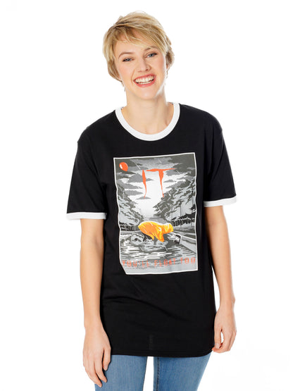 IT Vintage You'll Float Too T Shirt 2