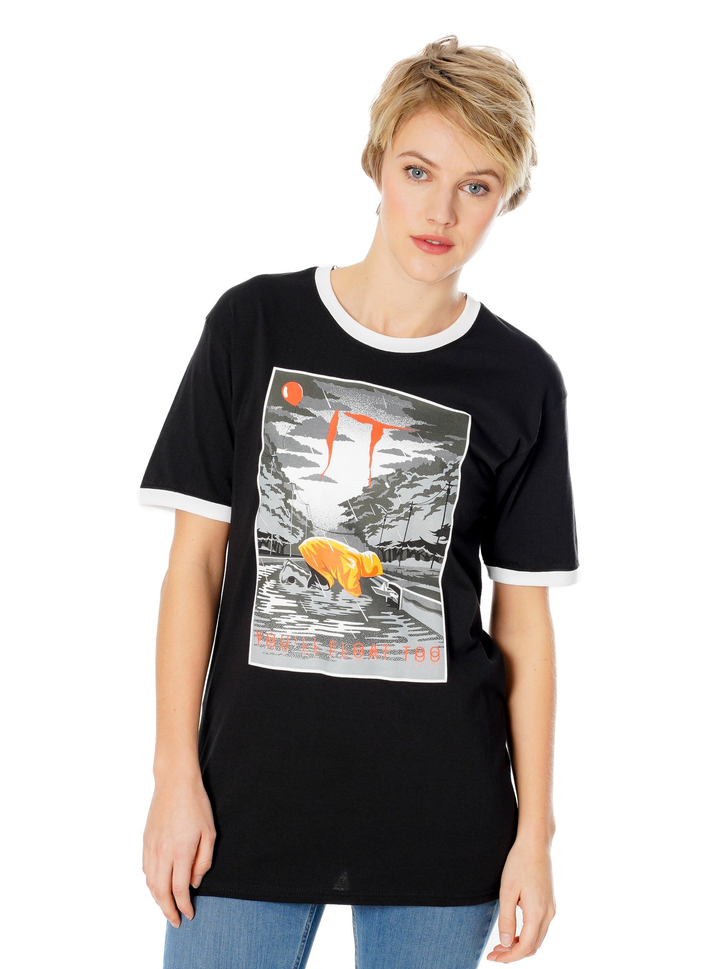 IT Vintage You'll Float Too T Shirt 3