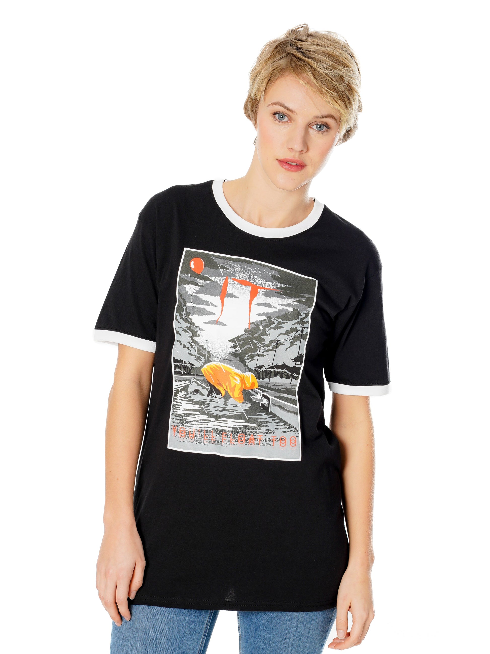 IT Vintage You'll Float Too T Shirt 3