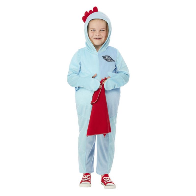 In The Night Garden Iggle Piggle Costume Child Blue Red_1