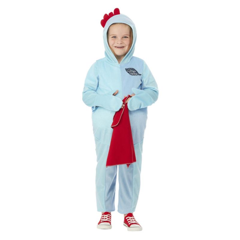 In The Night Garden Iggle Piggle Costume Child Blue Red 1
