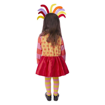 In The Night Garden Upsy Daisy Costume Child Orange Pink Red White 2