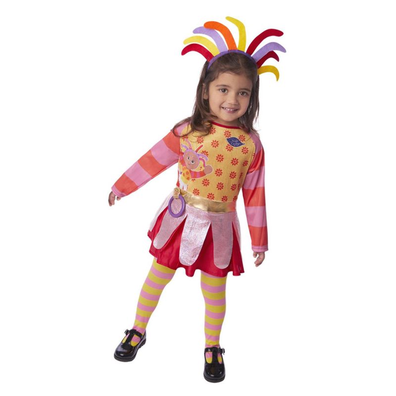 In The Night Garden Upsy Daisy Costume Child Orange Pink Red White 1