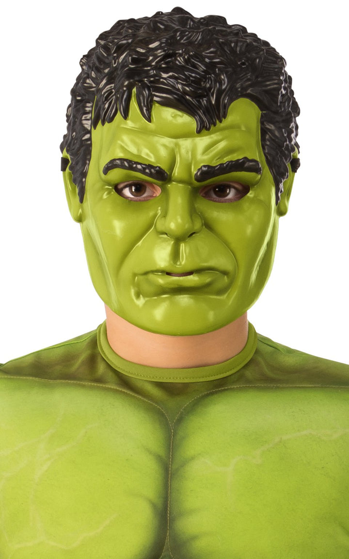 Infinity War Boy's Deluxe Hulk Avengers Costume_2 rub-700363M