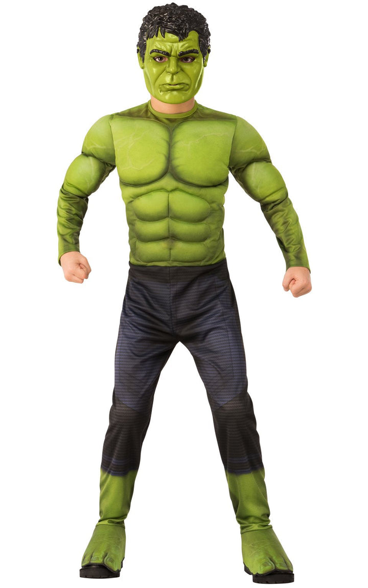 Infinity War Boy's Deluxe Hulk Avengers Costume_1