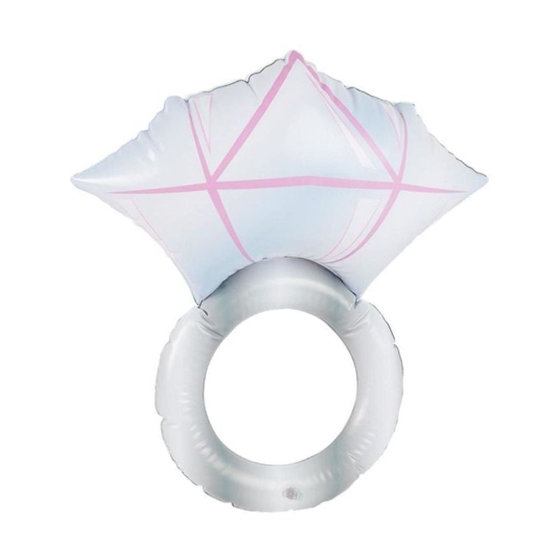 Inflatable Diamond Ring Silver 1