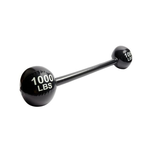Inflatable Dumbbell Black Costume Accessory 120 cm 1