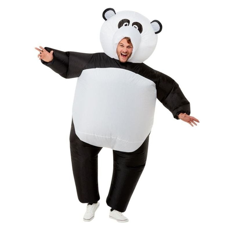 Inflatable Giant Panda Costume Black and White 1