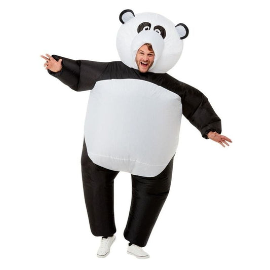 Inflatable Giant Panda Costume Black and White 1