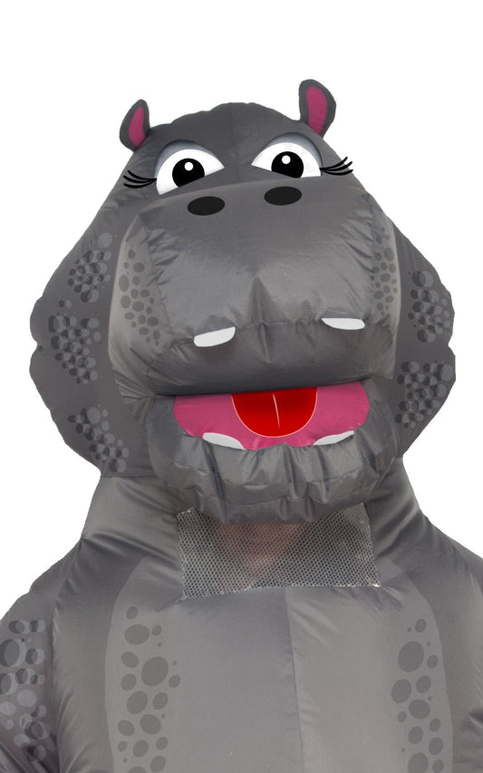 Inflatable Hippo Costume Ballerina 2