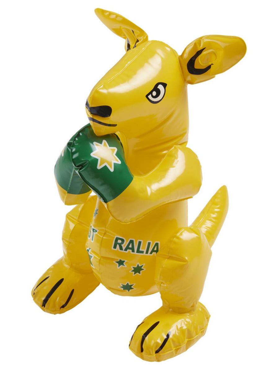 Inflatable Kangaroo Adult Yellow 40cm 2
