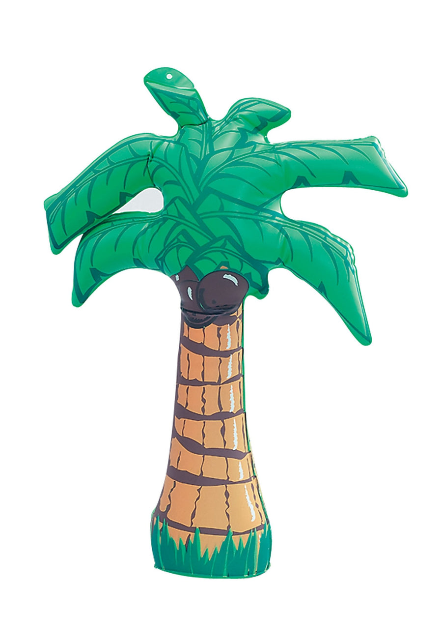 Inflatable Palm Tree 18 Inch Hawaiian Luau Prop_1