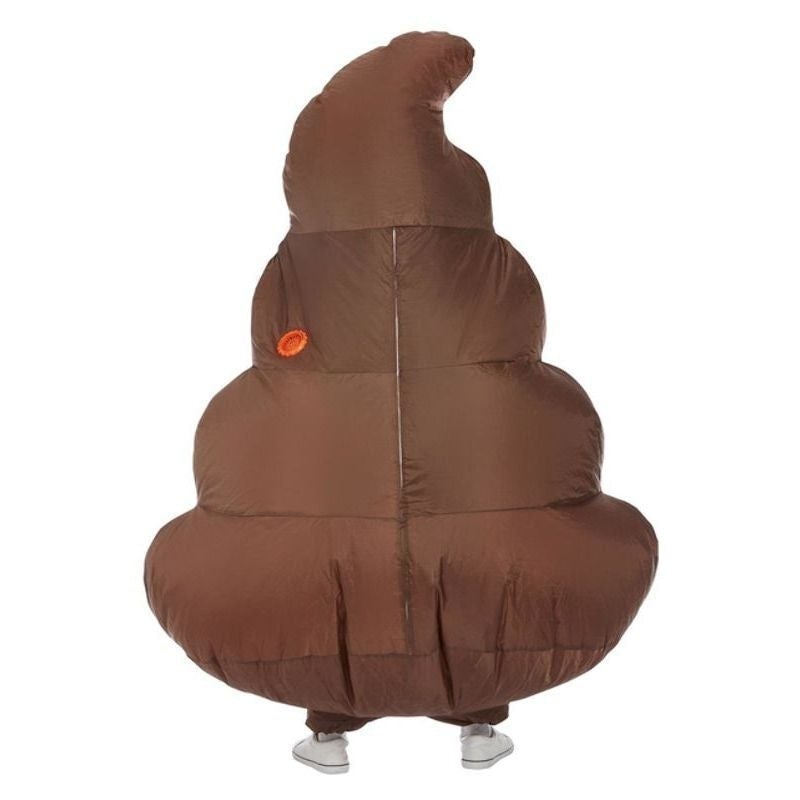 Inflatable Poop Costume Adult Brown 2
