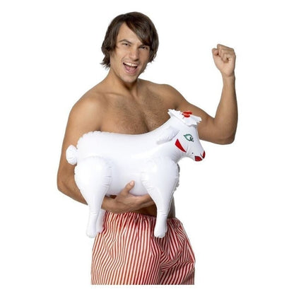 Inflatable Sheep Bonking Baa Baa Adult White 45cm Stag Party Accessory 1