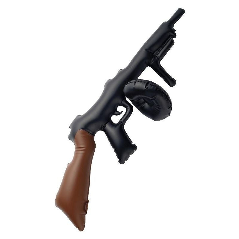 Inflatable Tommy Gun Adult Black 75cm Costume Accessory 2