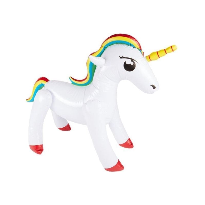 Inflatable Unicorn White 90cm Pool Party 1