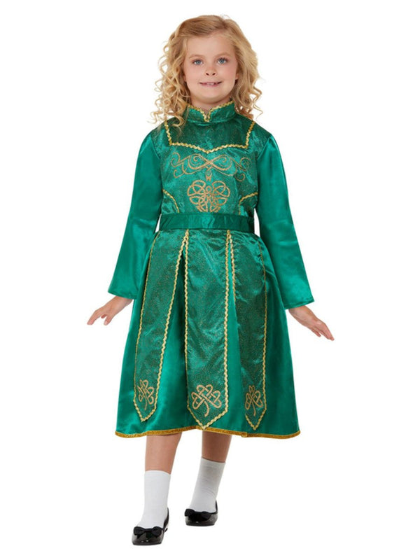 Irish Dancer Costume Girls Green Dress St Patricks 2