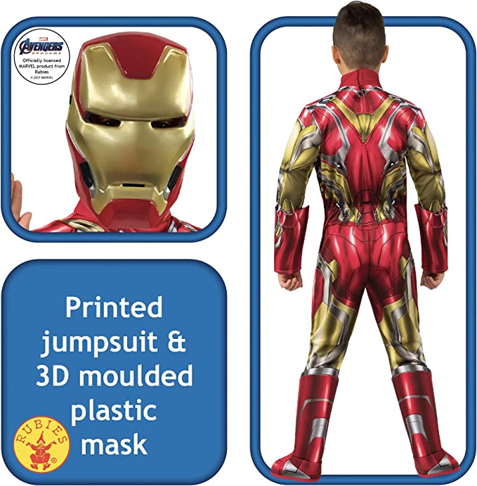 Iron Man Avengers Endgame Deluxe Boys Costume_4