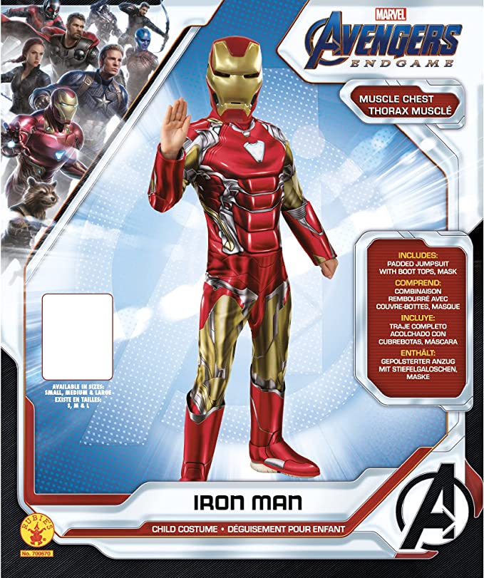 Iron Man Avengers Endgame Deluxe Boys Costume_7