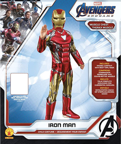 Iron Man Costume Avengers Endgame Deluxe Boys 7