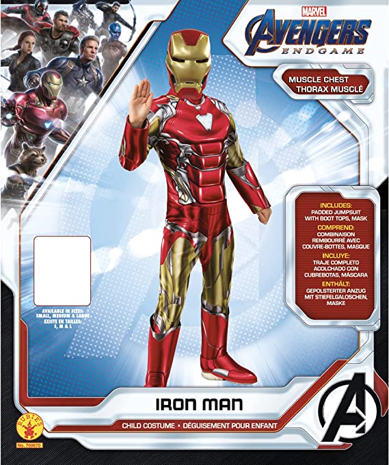 Iron Man Child Costume Avengers Endgame 10
