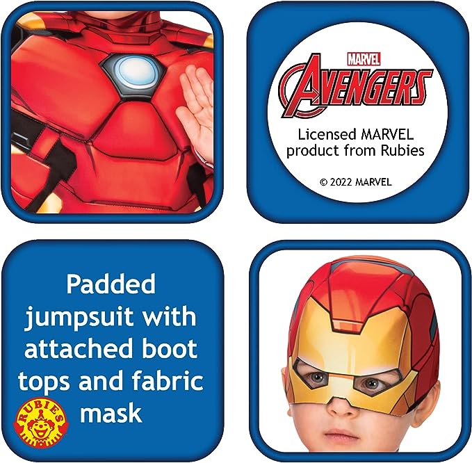 Iron Man Toddler Costume Deluxe