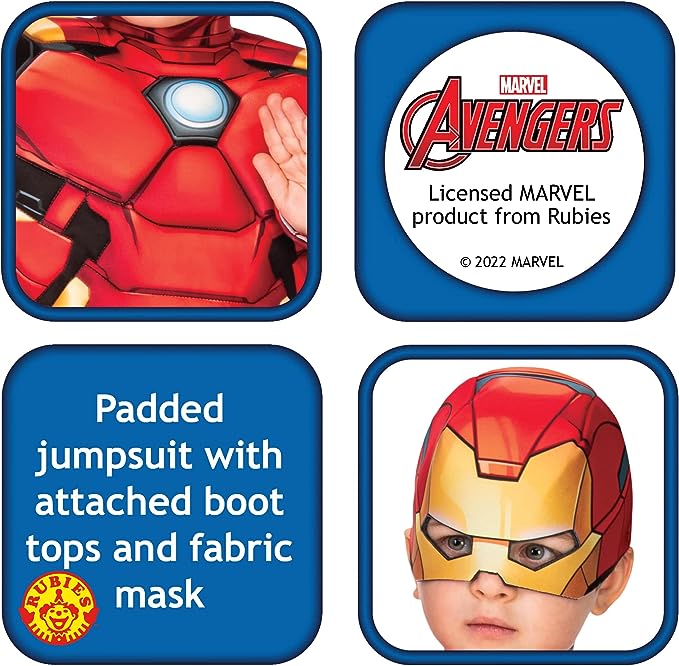 Iron Man Toddler Costume Deluxe 2