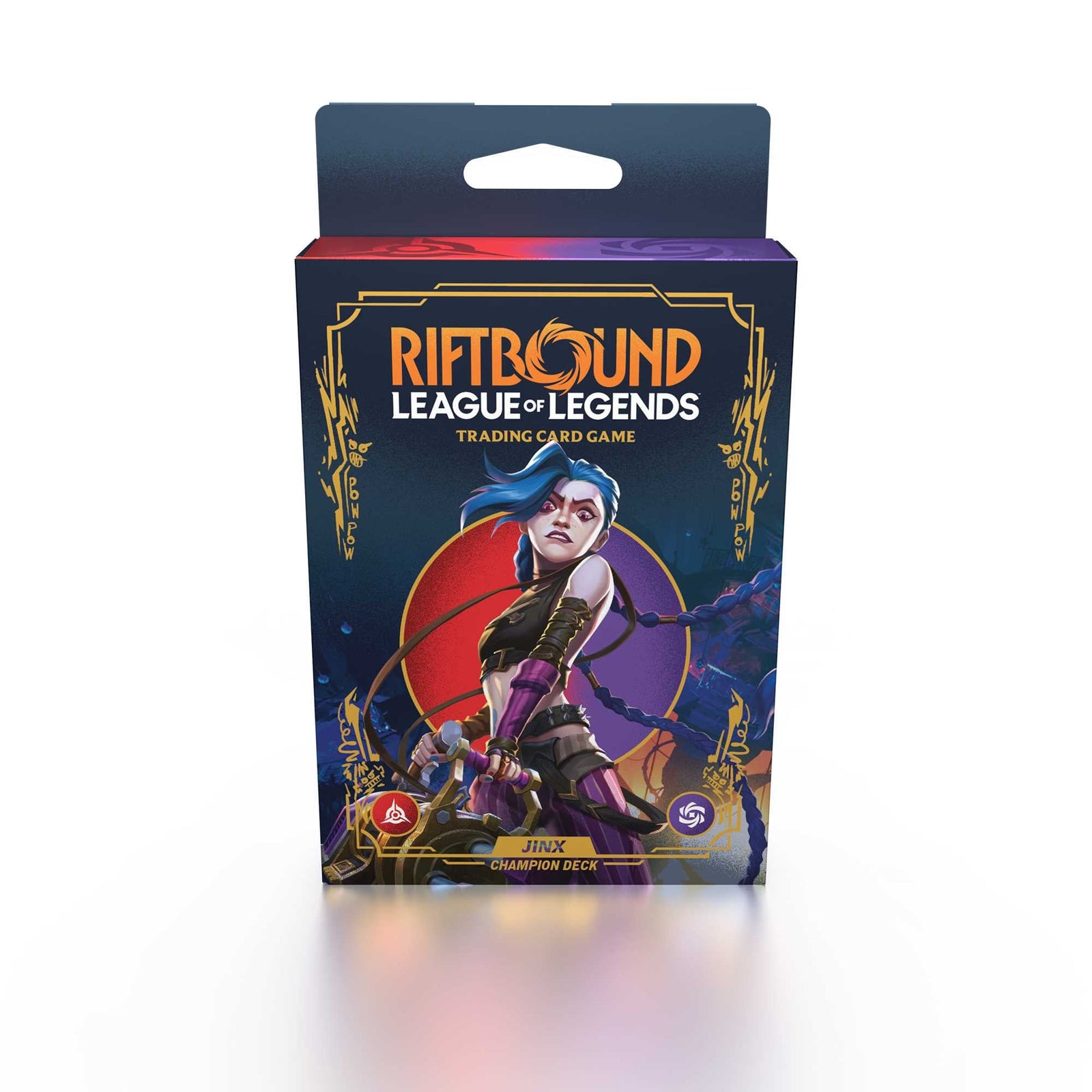 League of Legends Trading Card Game Set 1 Origins Champion Deck Jinx Display 1