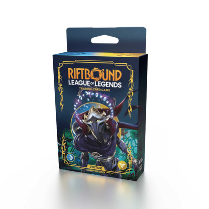 League of Legends Trading Card Game Set 1 Origins Champion Deck Viktor Display 2