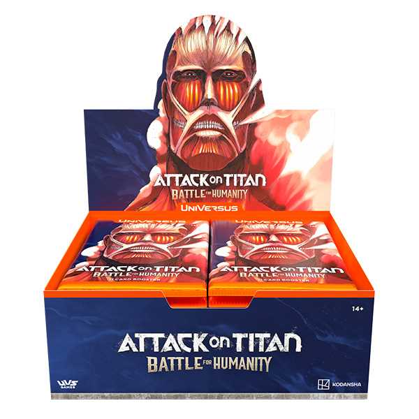 Attack on Titan Battle for Humanity Booster Display Trading Card Game 1