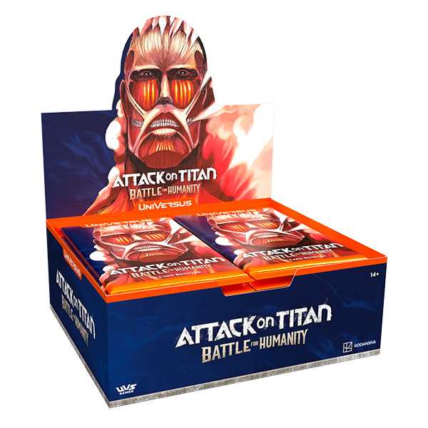Attack on Titan Battle for Humanity Booster Display Trading Card Game 2