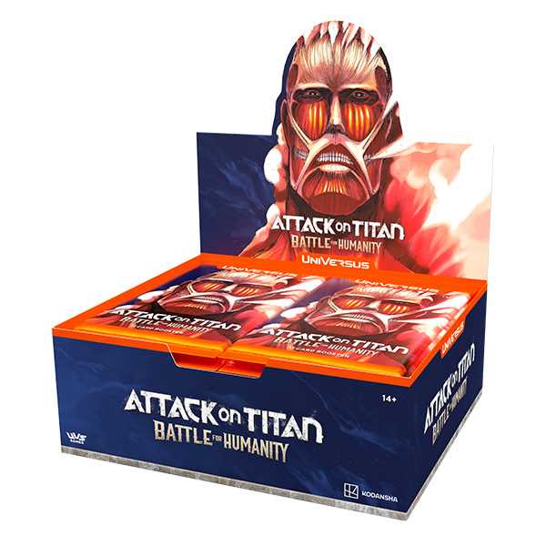 Attack on Titan Battle for Humanity Booster Display Trading Card Game 3