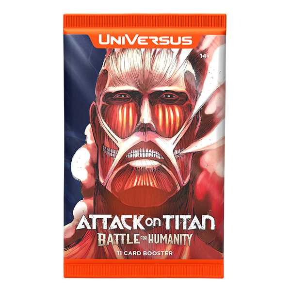 Attack on Titan Battle for Humanity Booster Display Trading Card Game 4