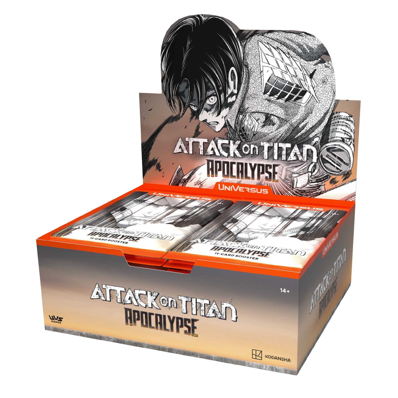 Universus: Attack on Titan: Apocalypse Booster Display 1