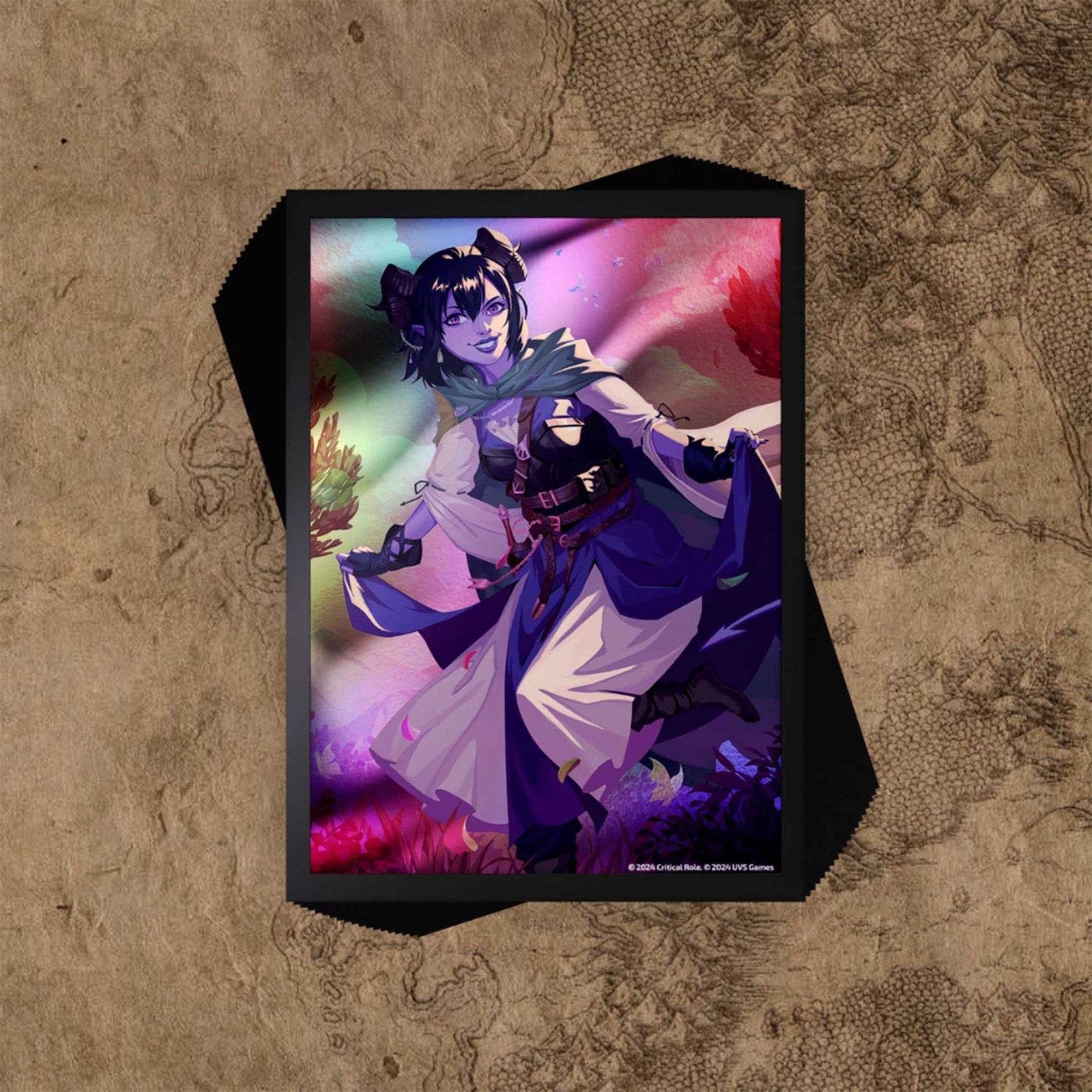 UVS Critical Role Mighty Nein Jester Lavorre Sleeves Trading Card Game by UniVersus 1