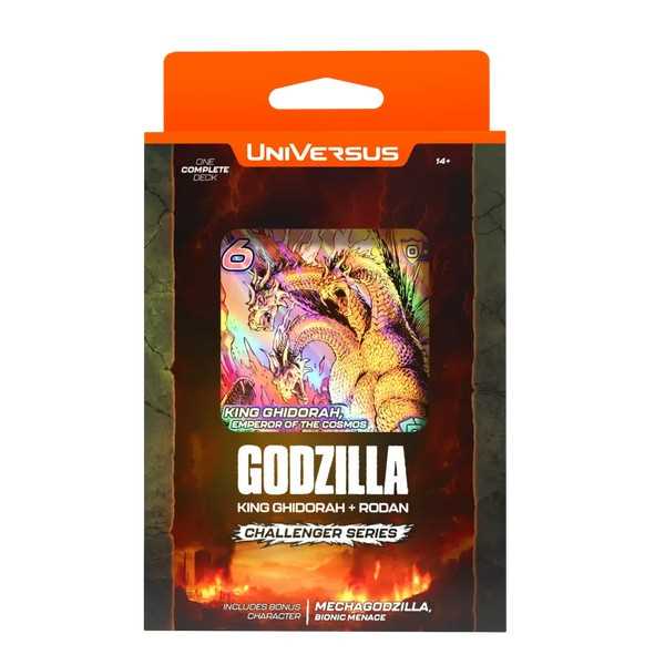 UniVersus: Challenger Series Display - Godzilla & Mothra Challenger / King Ghidorah and Rodan 1