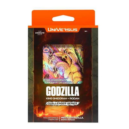 UniVersus: Challenger Series Display - Godzilla & Mothra Challenger / King Ghidorah and Rodan 1