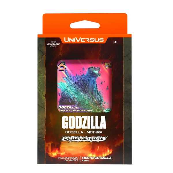 UniVersus: Challenger Series Display - Godzilla & Mothra Challenger / King Ghidorah and Rodan 2
