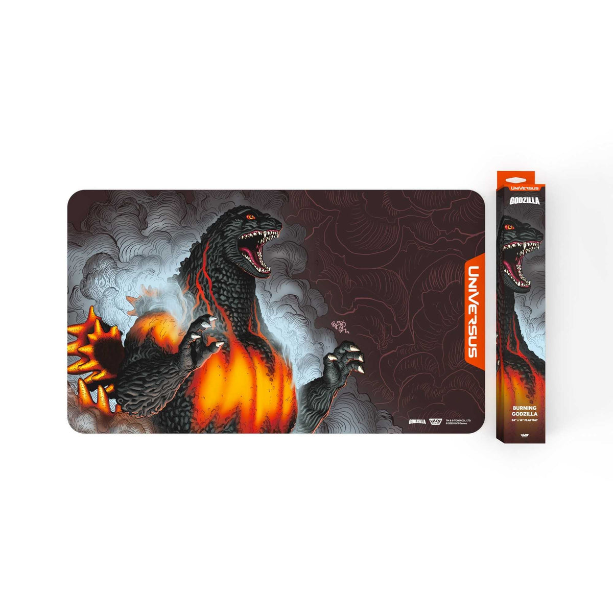 UVS Godzilla Reign of Kaiju Playmat Burning Godzilla Trading Card Game by UniVersus 3