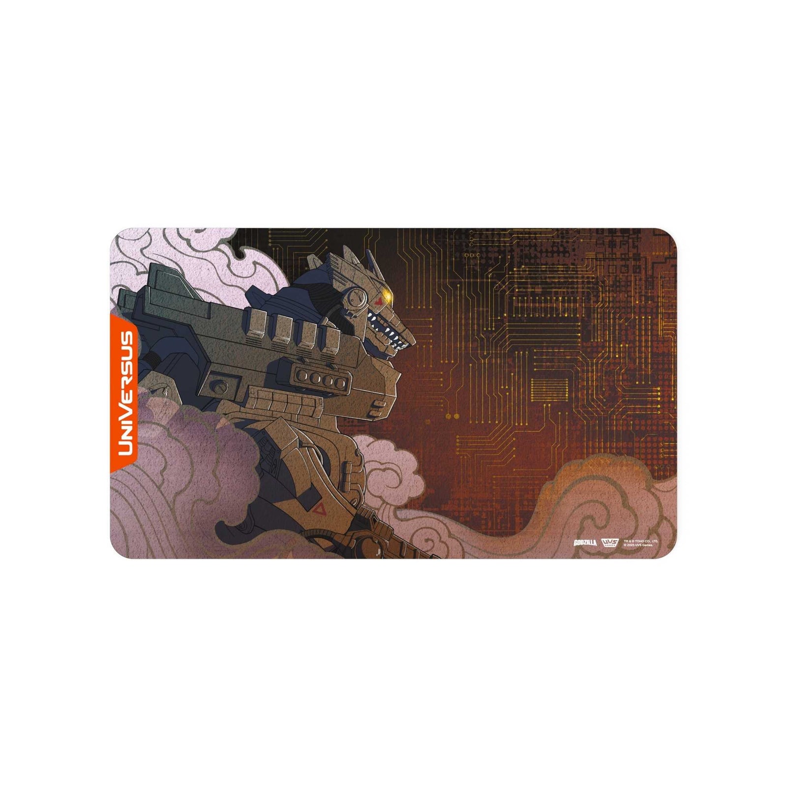 UVS Godzilla Reign of Kaiju Playmat Mecha Godzilla Kiryu Trading Card Game by UniVersus 1