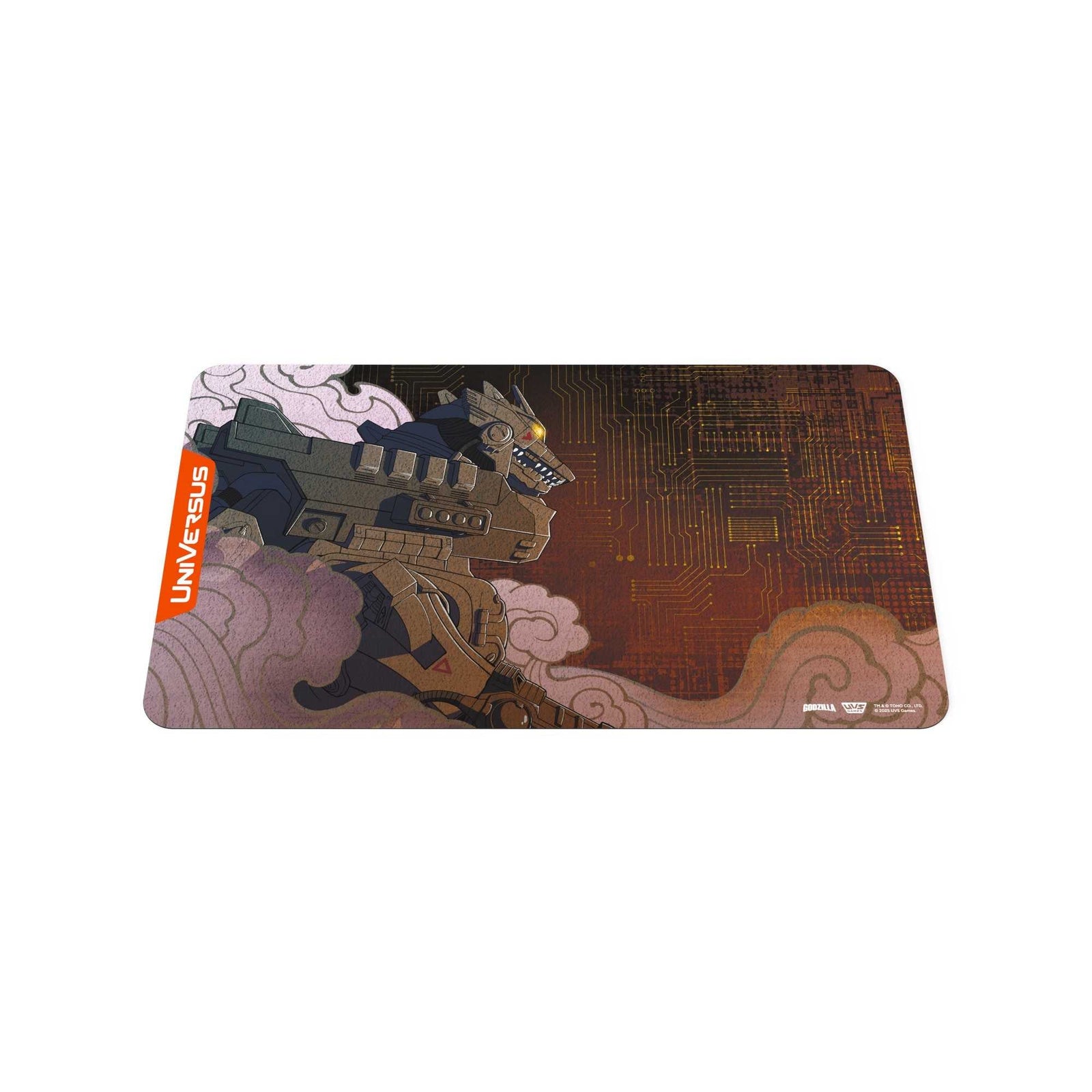 UVS Godzilla Reign of Kaiju Playmat Mecha Godzilla Kiryu Trading Card Game by UniVersus 2