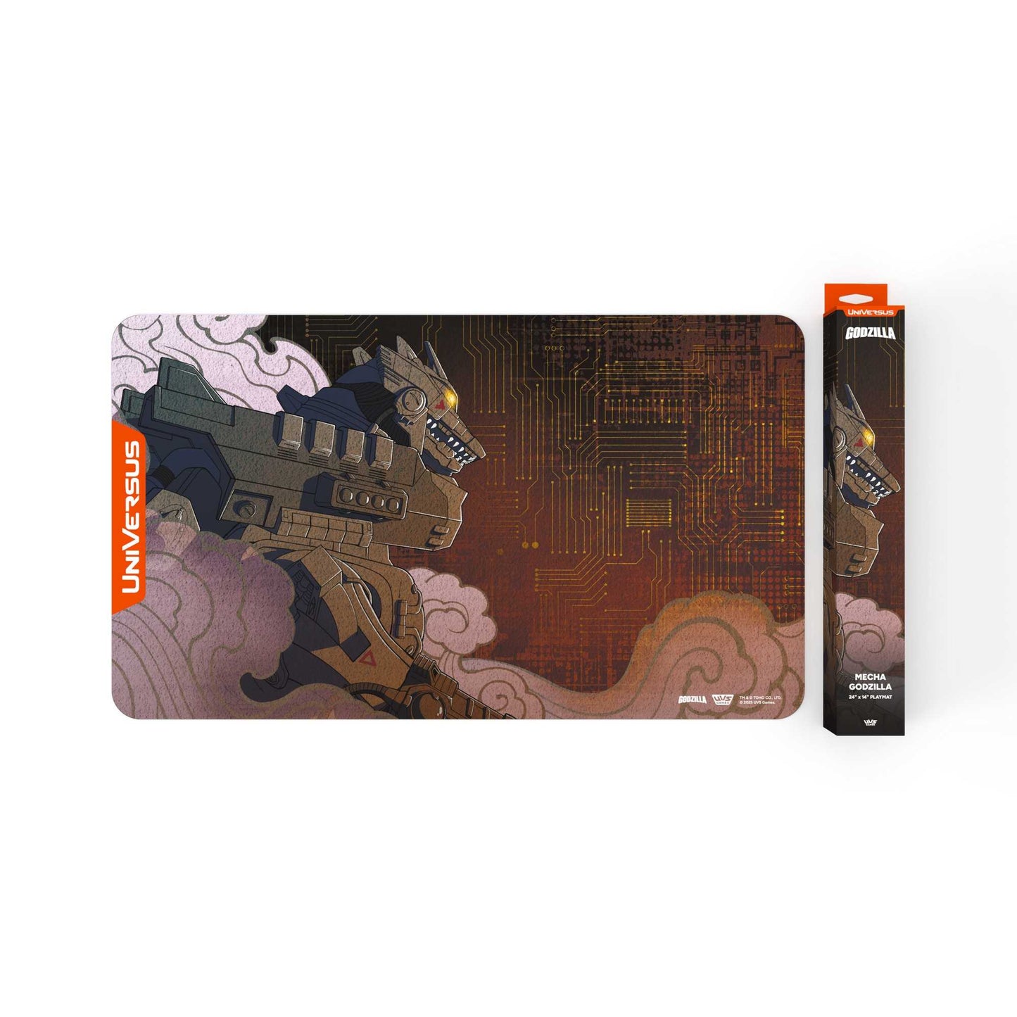 UVS Godzilla Reign of Kaiju Playmat Mecha Godzilla Kiryu Trading Card Game by UniVersus 3