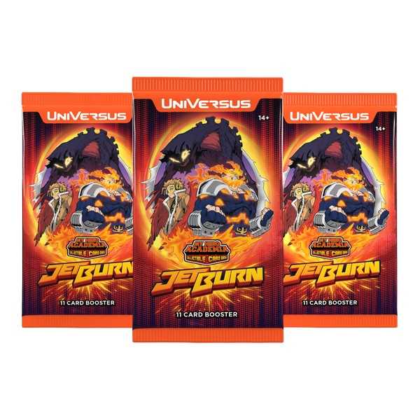 My Hero Academia CCG Jet Burn Booster Display Trading Card Game 2