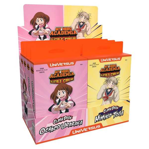 My Hero Academia CCG: Jet Burn Clash Deck Display 1