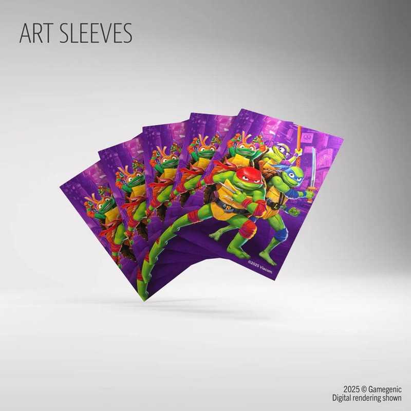 UVS Teenage Mutant Ninja Turtles Gamegenic Premium Art Sleeves Gaming Accessory by UniVersus 1