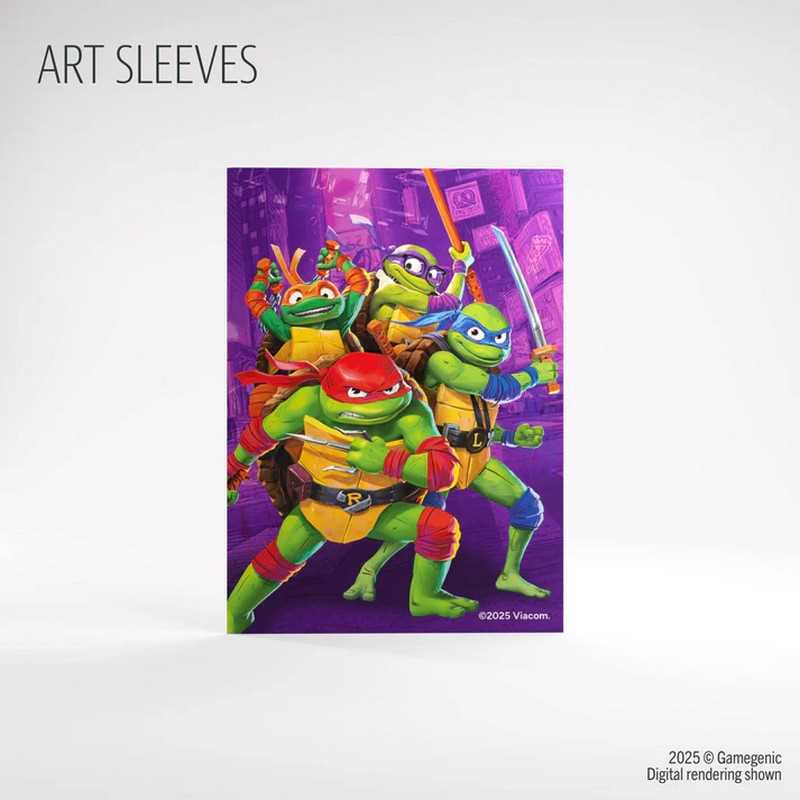 UVS Teenage Mutant Ninja Turtles Gamegenic Premium Art Sleeves Gaming Accessory by UniVersus 3