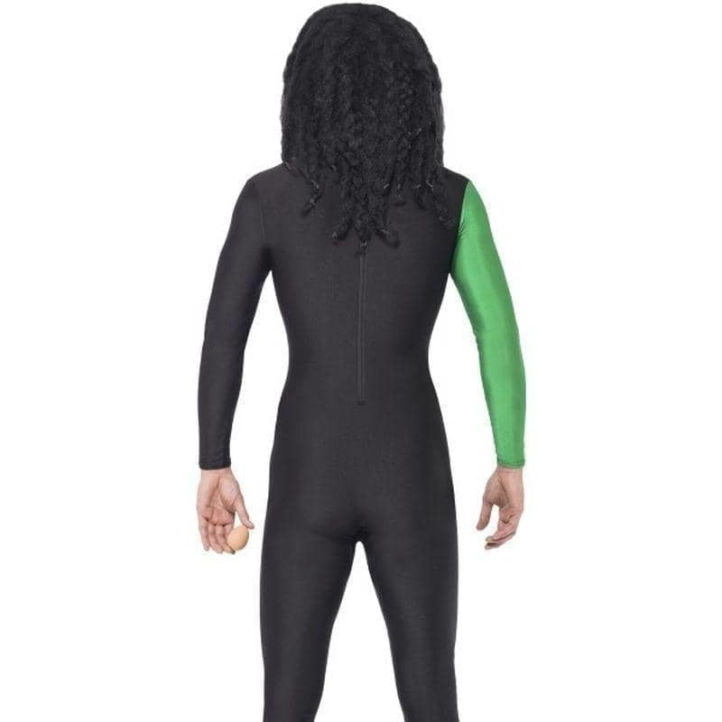 Jamaican Hero Cool Runnings Costume Adult Black Bobsled Jumpsuit 2