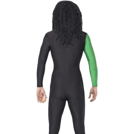 Jamaican Hero Cool Runnings Costume Adult Black Bobsled Jumpsuit 2