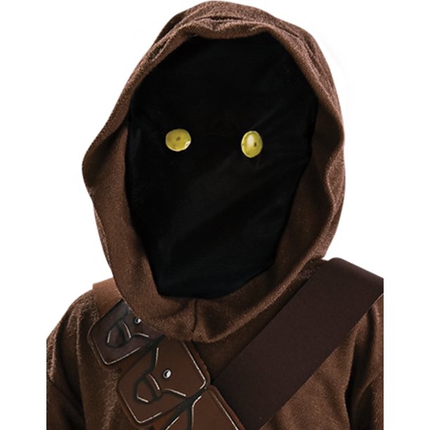 Jawa Kids Costume Light Up Eye Hooded Robe Star Wars 2