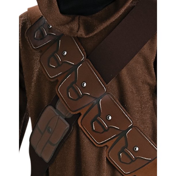 Jawa Kids Costume Light Up Eye Hooded Robe Star Wars 3